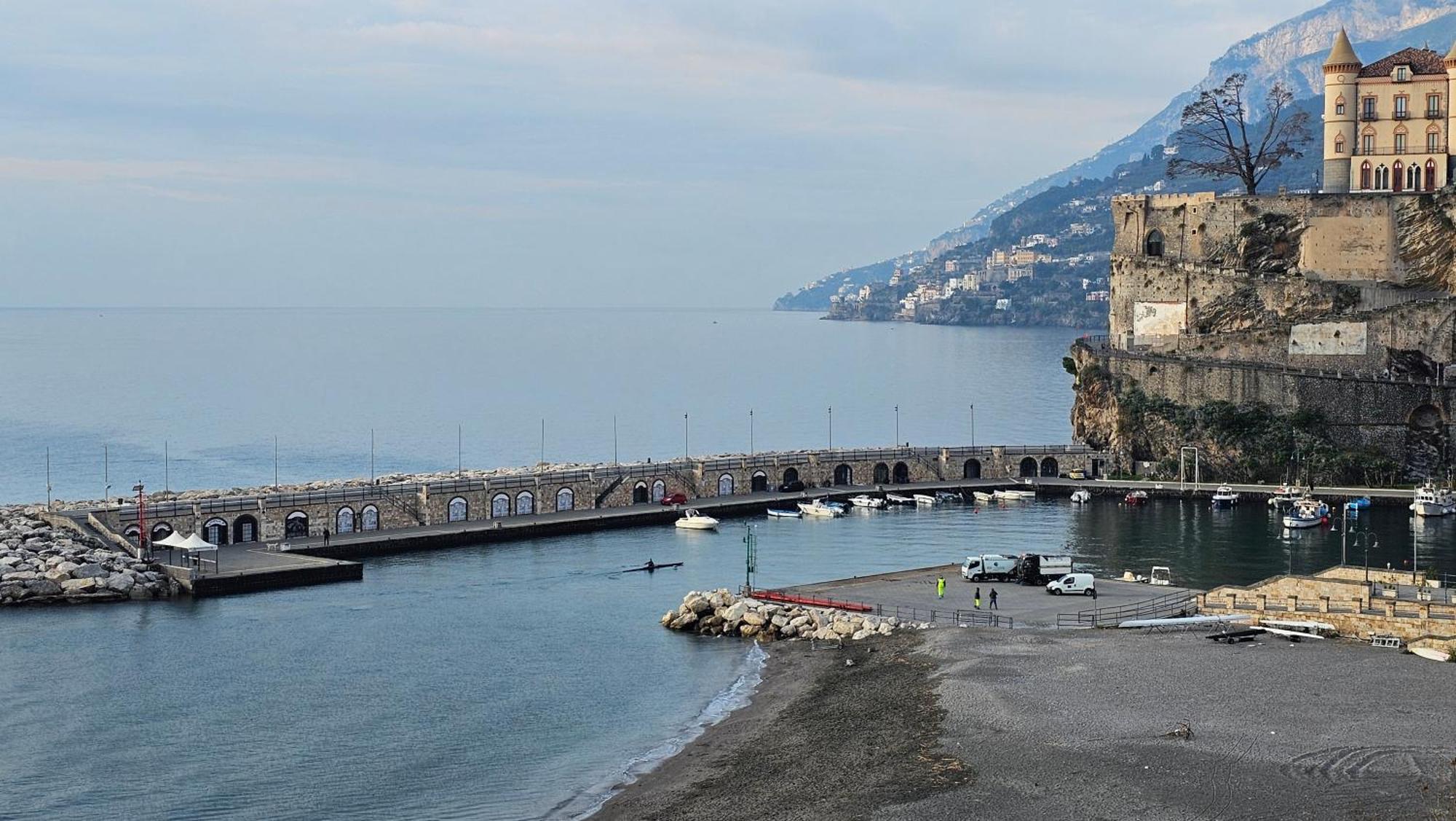 Galene - Beachfront In Costa D'Amalfi マイオーリ エクステリア 写真