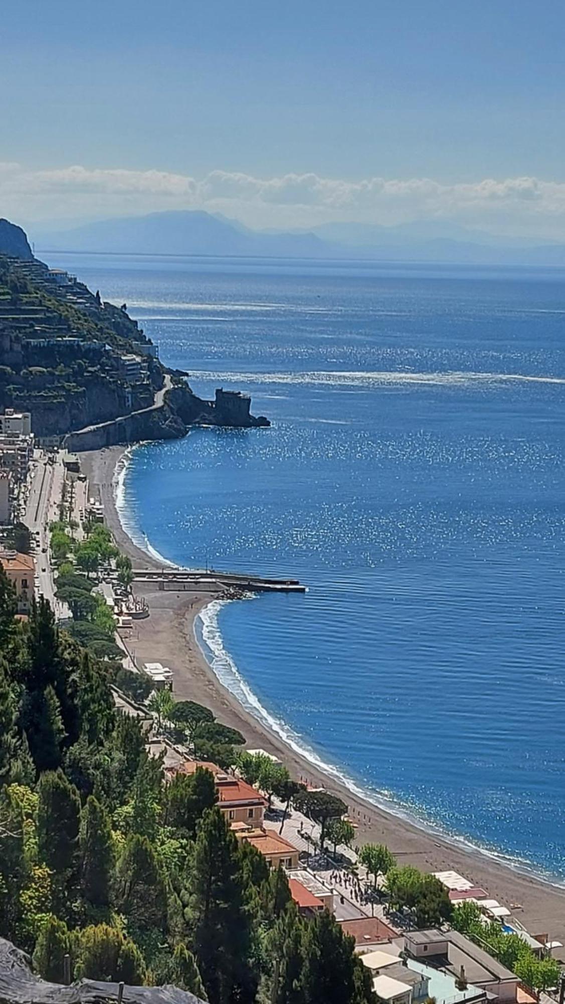 Galene - Beachfront In Costa D'Amalfi マイオーリ エクステリア 写真